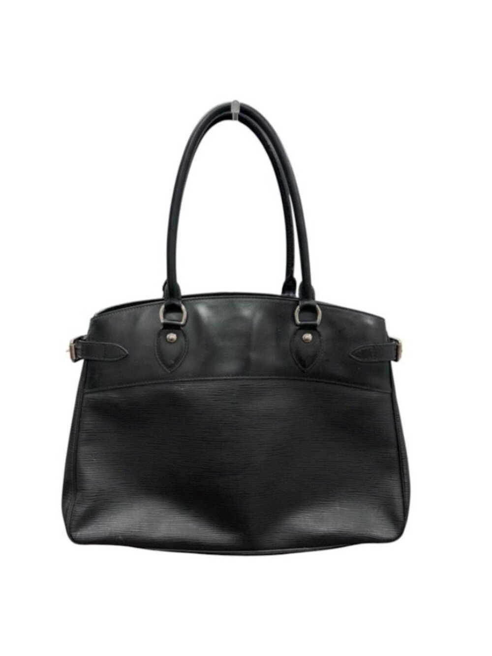 Louis Vuitton Epi Black Silver Leather Shoulder Bag